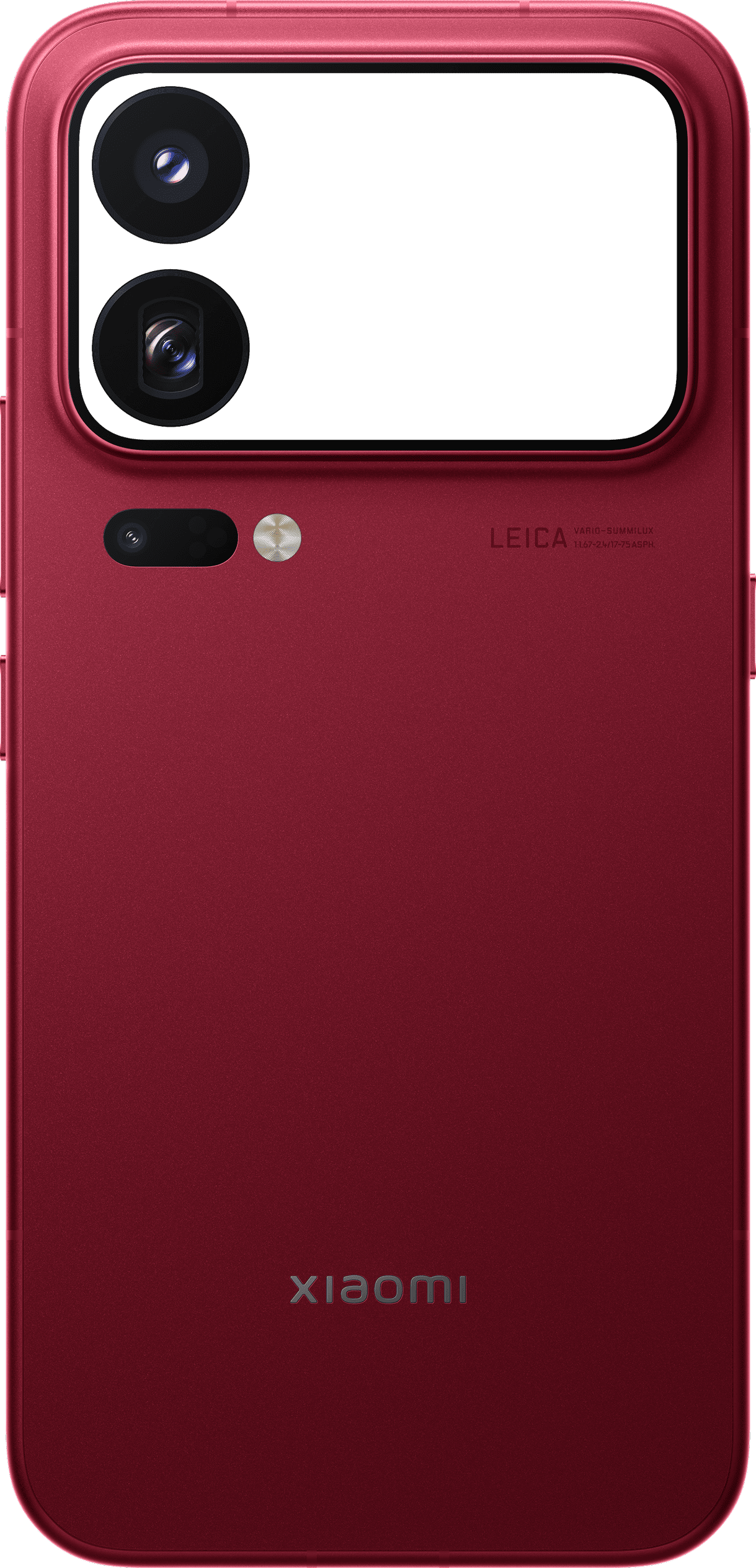 小米18 Pro Max红色 手机带壳图